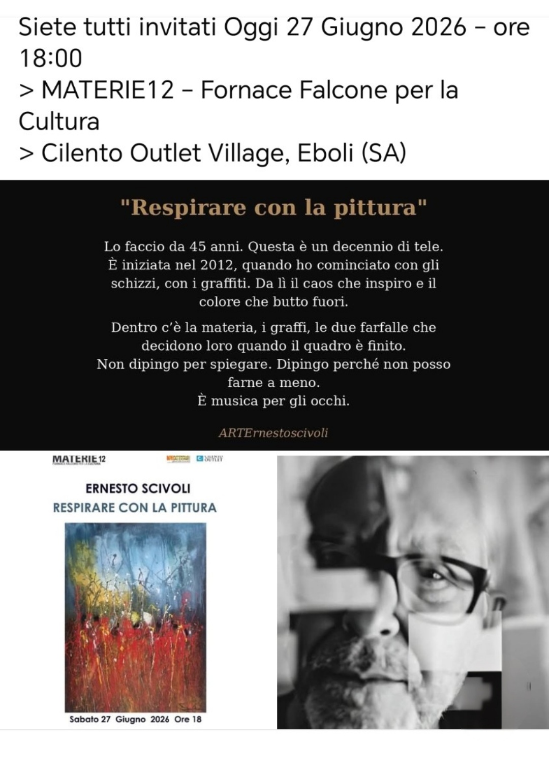"Respirare con la pittura"